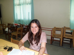 Profesora María Laura Alonzo.