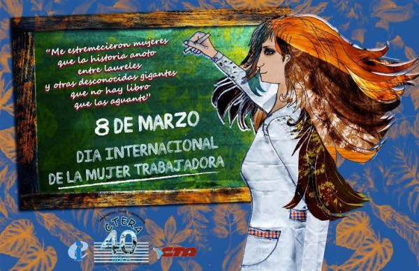 Tarjeta DIA DE LA MUJER CTERA 2014