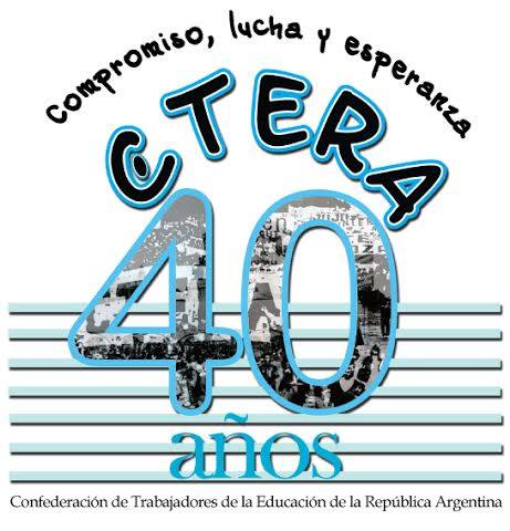 40 años de Ctera cartel