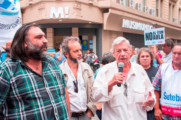 Luis Branchi Secretario de Acción Social de CTERA. Secretario General ADF