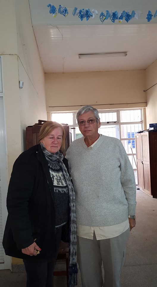 Luis Branchi,Secretario General de ADF y la Directora Mirta Aglieri.