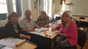 Luis Branchi -ADF; Marilú Leverberg-UDPM,Misiones- Ctera 20 septiembre 2016-Plenario de Secretarios Generales.